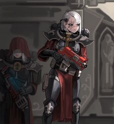 adepta sororitas from warhammer 40k by fleur-de-lis