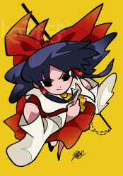hakurei reimu from touhou by leaf st