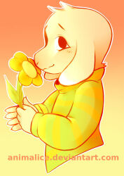 asriel dreemurr from undertale by animalice