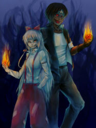 fujiwara no mokou from m.u.g.e.n