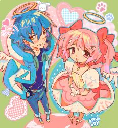 kaname madoka from dramatical murder by blandboyx
