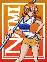 nami (one piece) from one piece by schoolyardloser