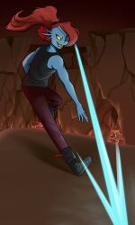 undyne from undertale by maxlad