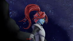 undyne from undertale by maxlad