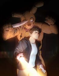 mike schmidt from five nights at freddy's by rorokonaa