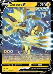 zeraora from pokemon by chibi (shimon)