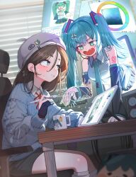 hatsune miku from vocaloid