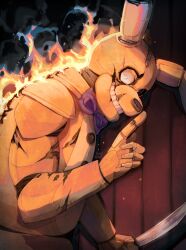 spring bonnie (fnaf) from five nights at freddy's by rorokonaa