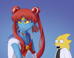 alphys from bishoujo senshi sailor moon by maxlad