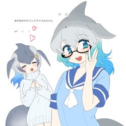 blue whale (kemono friends) from kemono friends