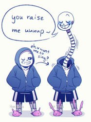 sans (undertale) from undertale by han sama
