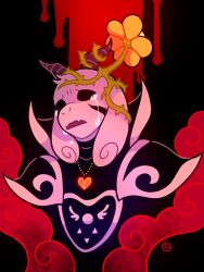 asriel dreemurr from undertale by ghostbento