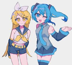 hatsune miku from vocaloid