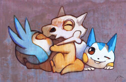 cubone from pokemon by bluekomadori
