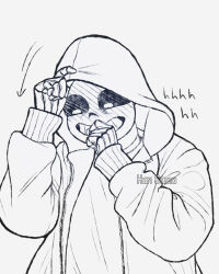 sans (undertale) from undertale by han sama
