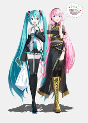 hatsune miku from vocaloid by itogari