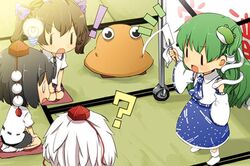 himekaidou hatate from touhou by hota