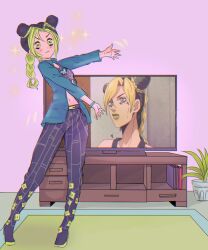kujo jolyne from jojo no kimyou na bouken by henoopd