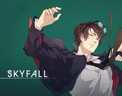 q (james bond) from skyfall by sara666
