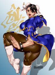 chun-li from street fighter by bowalia