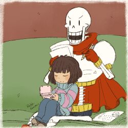 frisk (undertale) from undertale by petite-pumpkin