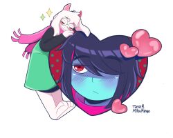 kris (dark world) (deltarune) from alien stage
