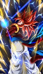 gogeta from dragon ball by kanaetecho