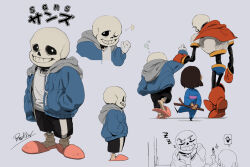 frisk (undertale) from undertale by akahlt0