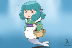wakasagihime from touhou by onikobe rin