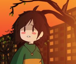 chara (undertale) from underswap by jakeiartwork