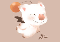 moogle from final fantasy by onikobe rin