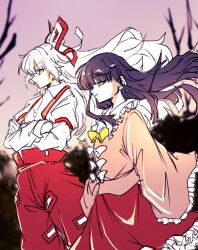 fujiwara no mokou from touhou by isagi