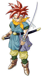 crono (chrono trigger) from chrono trigger by toriyama akira