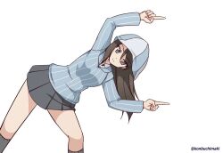 mika (girls und panzer) from girls und panzer