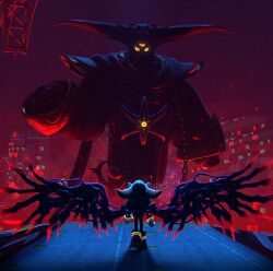 black doom from sonic (series) by 2204design