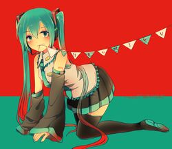hatsune miku from vocaloid by chizuru (ambient)