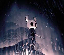 knight (hollow knight) from hollow knight
