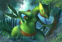 sceptile from pokemon by nanami lusia