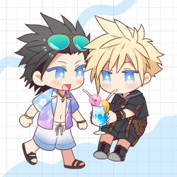 cloud strife from final fantasy by ktsmmi