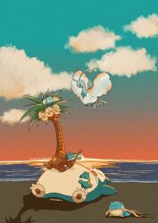 alolan exeggutor from pokemon by zozozoshion