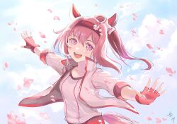 haru urara (bestest prize) (umamusume) from umamusume