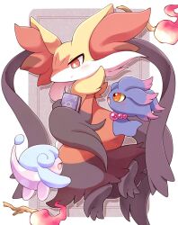 delphox from pokemon by akuasu