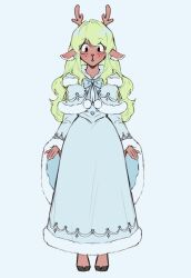 noelle holiday from deltarune by orz (kagewaka)