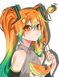 hatsune miku from vocaloid