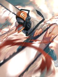 denji (chainsaw man) from chainsaw man