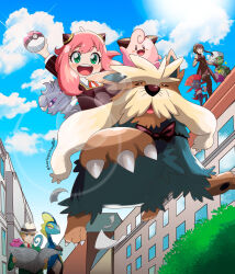 anya (spy x family) from pokemon
