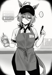 agnes tachyon (umamusume) from starbucks