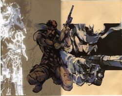 solid snake from metal gear solid by shinkawa youji