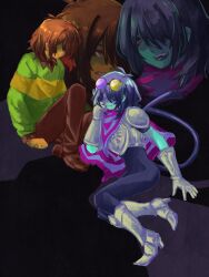 kris (dark world) (deltarune) from deltarune