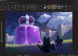 microsoft paint (software) fan art